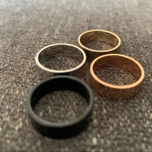Assorted Rings Plain Bands F21